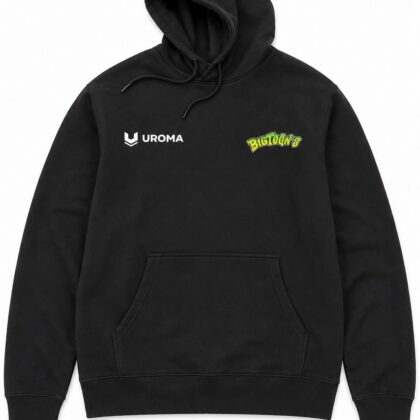 Sweat noir Bigtoon's Drift Team, vue de face
